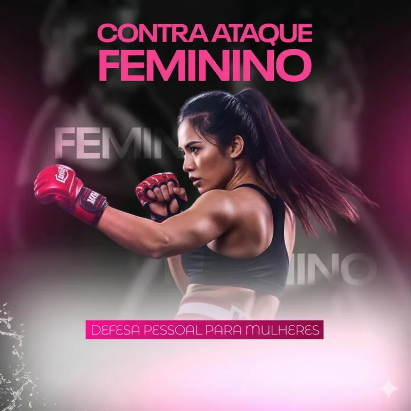 Contra Ataque Feminino: defesa pessoal para mulheres