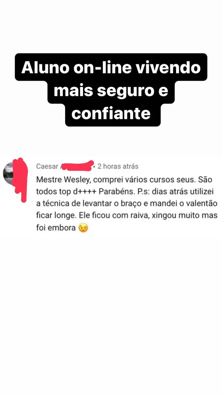 Aluno conta que usou a técnica de levantar o braço e afastou um agressor